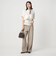 【WEB限定】＜at ease＞フリル カットソー 接触冷感 UVカット 遮熱