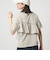 【WEB限定】＜at ease＞フリル カットソー 接触冷感 UVカット 遮熱