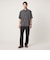 【WEB限定】JUST fit ウールライク ボックス シルエット 半袖 シャツ