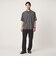 【WEB限定】JUST fit ウールライク ボックス シルエット 半袖 シャツ