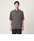 【WEB限定】JUST fit ウールライク ボックス シルエット 半袖 シャツ