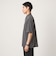 【WEB限定】JUST fit ウールライク ボックス シルエット 半袖 シャツ