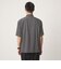 【WEB限定】JUST fit ウールライク ボックス シルエット 半袖 シャツ