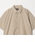 【WEB限定】JUST fit ウールライク ボックス シルエット 半袖 シャツ