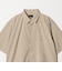 【WEB限定】JUST fit ウールライク ボックス シルエット 半袖 シャツ