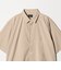 【WEB限定】JUST fit ウールライク ボックス シルエット 半袖 シャツ