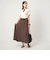 【結論シリーズ】ドライクロス フレアスカート［size SHORT/TALLあり］