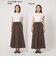 【結論シリーズ】ドライクロス フレアスカート マシンウォッシャブル  通気性