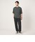 FINE BASIC ボーダー Super100’s ウール 半袖 Tシャツ