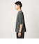 FINE BASIC ボーダー Super100’s ウール 半袖 Tシャツ