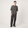 FINE BASIC ハシゴ Super100’s ウール 半袖 Tシャツ