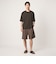 FINE BASIC ハシゴ Super100’s ウール 半袖 Tシャツ