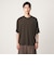 FINE BASIC ハシゴ Super100’s ウール 半袖 Tシャツ