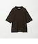 FINE BASIC ハシゴ Super100’s ウール 半袖 Tシャツ