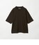 FINE BASIC ハシゴ Super100’s ウール 半袖 Tシャツ