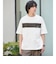 【別注】＜CHUMS＞GLR ライン ポケット 半袖 Tシャツ