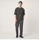 アムンゼン ツイル クルーネック 半袖 Tシャツ カットソー -吸水速乾・UVカット・抗菌-