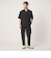 【WEB限定】JUST fit トロピカル セットアップ シャツ＆スラックス -2WAYストレッチ-