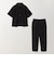 【WEB限定】JUST fit トロピカル セットアップ シャツ＆スラックス -2WAYストレッチ-