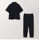 【WEB限定】JUST fit トロピカル セットアップ シャツ＆スラックス -2WAYストレッチ-