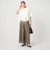 【WEB限定】＜at ease＞ドロスト カットソー 接触冷感 UVカット 遮熱