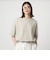 【WEB限定】＜at ease＞ドロスト カットソー 接触冷感 UVカット 遮熱