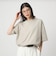 【WEB限定】＜at ease＞ドロスト カットソー 接触冷感 UVカット 遮熱