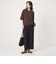 【WEB限定】＜at ease＞ドロスト カットソー 接触冷感 UVカット 遮熱