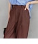［size SHORT/TALLあり］ライト リネンライク ストレート パンツ UVカット 通気性