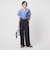 ［size SHORT/TALLあり］ライト リネンライク ストレート パンツ UVカット 通気性