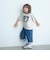 【WEB限定】ナンバープリント Tシャツ/ キッズ 100cm-160cm
