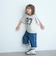 【WEB限定】ナンバープリント Tシャツ/ キッズ 100cm-160cm