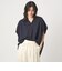 ［size SHORTあり］ショルダー タック スキッパー ブラウス