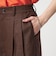 ［size SHORT/TALLあり］ライト リネンライク タック ワイドパンツ UVカット 通気性