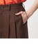 ［size SHORT/TALLあり］ライト リネンライク タック ワイドパンツ UVカット 通気性