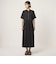 ［size SHORT/TALLあり］ワッシャー プリーツ ショートスリーブ ワンピース