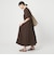 ［size SHORT/TALLあり］ワッシャー プリーツ ショートスリーブ ワンピース