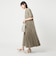 ［size SHORT/TALLあり］ワッシャー プリーツ ショートスリーブ ワンピース