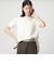 【WEB限定】＜at ease＞バック フレア カットソー  接触冷感 UVカット 遮熱