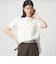 【WEB限定】＜at ease＞バック フレア カットソー  接触冷感 UVカット 遮熱