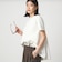 【WEB限定】＜at ease＞バック フレア カットソー  接触冷感 UVカット 遮熱