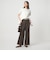 【WEB限定】＜at ease＞バック フレア カットソー  接触冷感 UVカット 遮熱