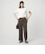 【WEB限定】＜at ease＞バック フレア カットソー  接触冷感 UVカット 遮熱
