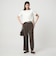 【WEB限定】＜at ease＞バック フレア カットソー  接触冷感 UVカット 遮熱
