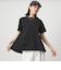 【WEB限定】＜at ease＞バック フレア カットソー  接触冷感 UVカット 遮熱