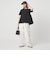 【WEB限定】＜at ease＞バック フレア カットソー  接触冷感 UVカット 遮熱