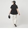 【WEB限定】＜at ease＞バック フレア カットソー  接触冷感 UVカット 遮熱