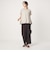 【WEB限定】＜at ease＞バック フレア カットソー  接触冷感 UVカット 遮熱