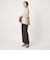 【WEB限定】＜at ease＞バック フレア カットソー  接触冷感 UVカット 遮熱