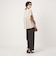 【WEB限定】＜at ease＞バック フレア カットソー  接触冷感 UVカット 遮熱